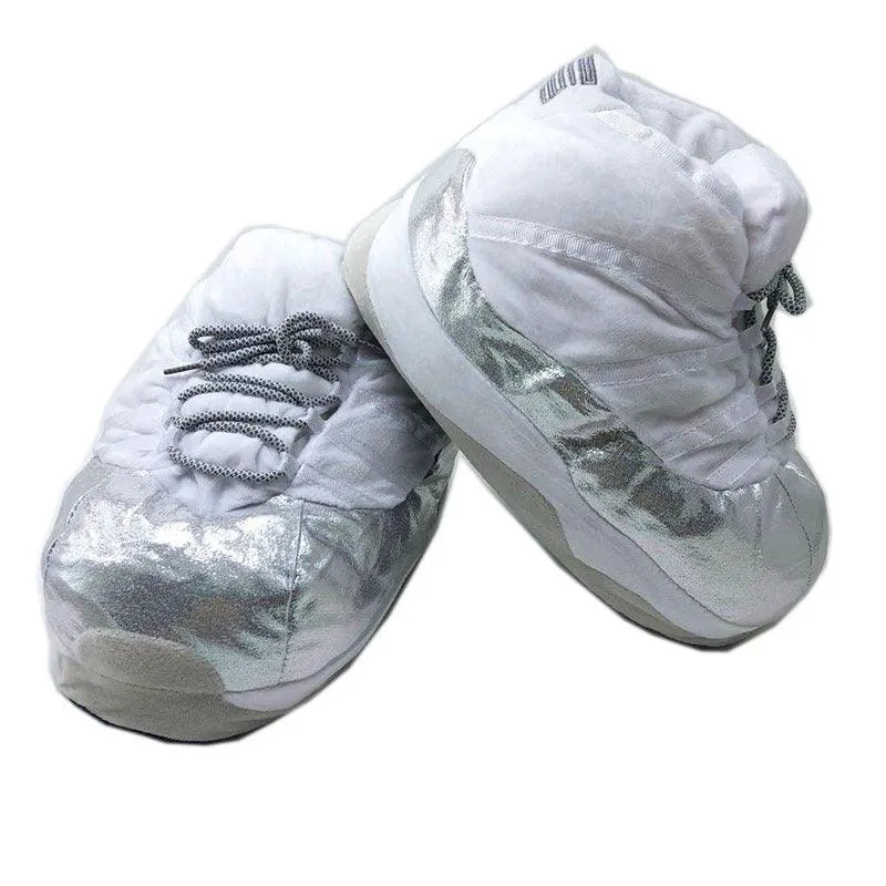 Gray Fashion Winter Slippers – Warm and Durable for Daily Use
