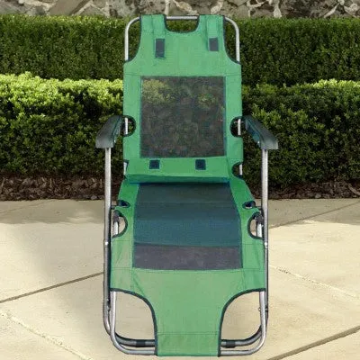 Green Outdoor Lounge Chair