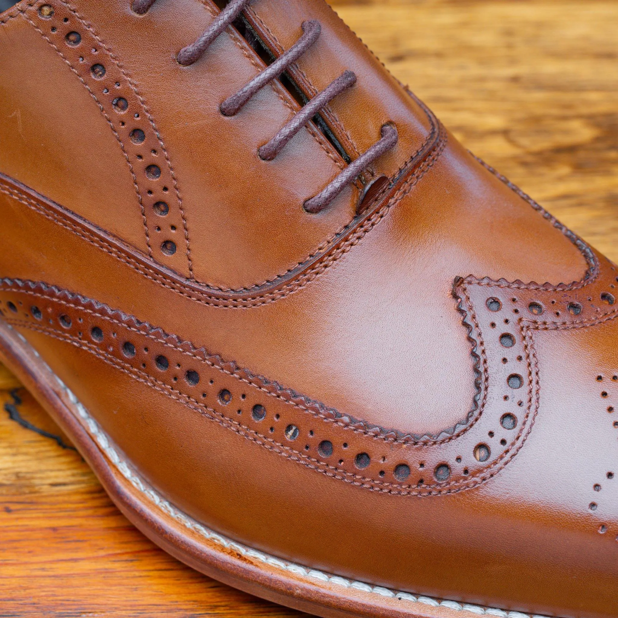 H310 Calzoleria Toscana Onice Wingtip Balmoral