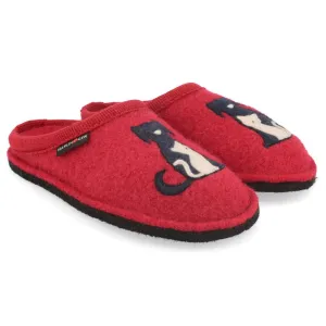 Haflinger Womens Canegatto Wool Slippers