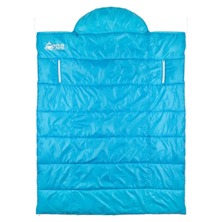 Hand-Free Penguin Comfort Sleeping Bag for Camping and Outdoors