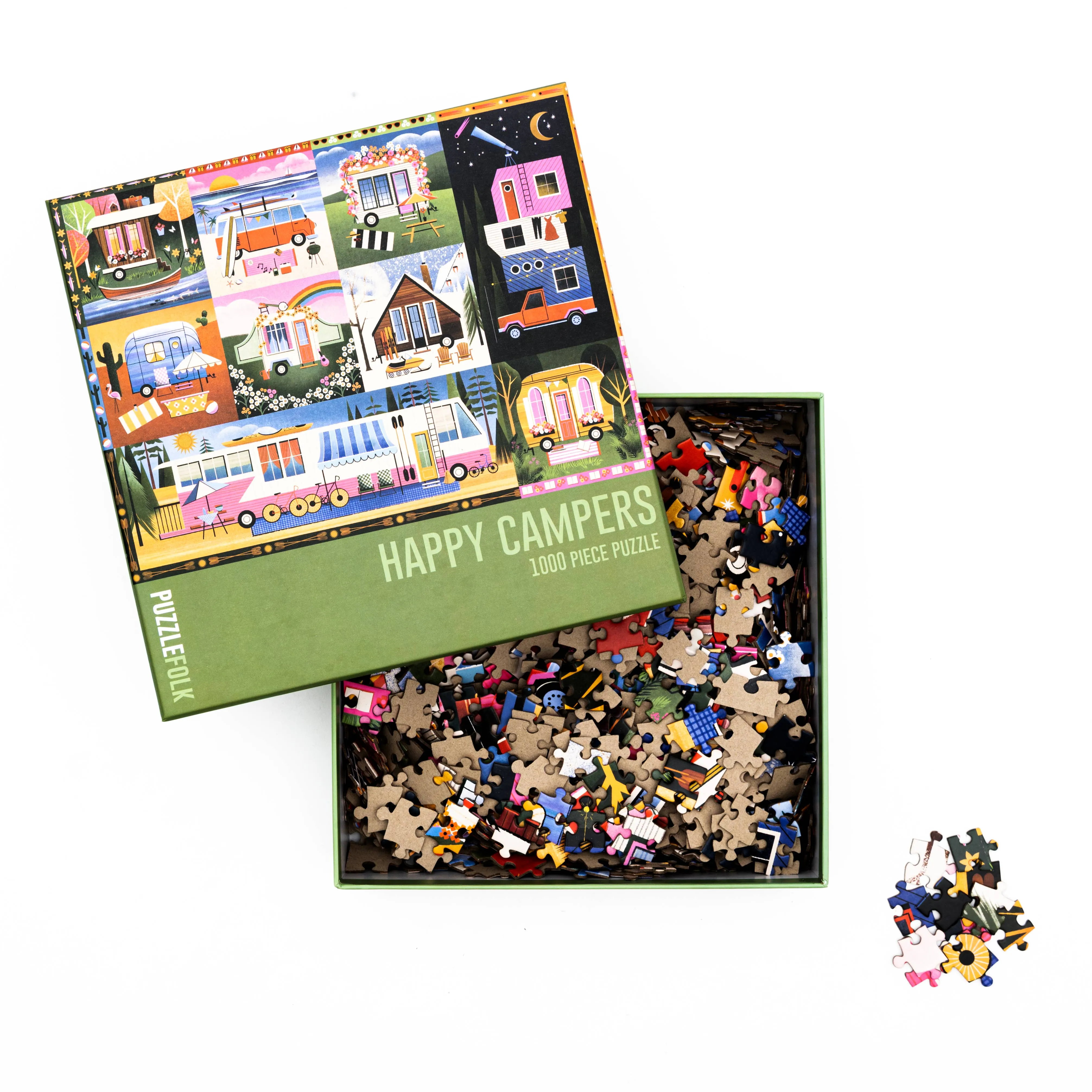 Happy Campers 1000-Piece Puzzle