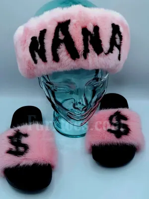 HEADBAND & SLIPPERS SET