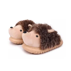 Hedgehog Cute Fluffy Lounge Slippers