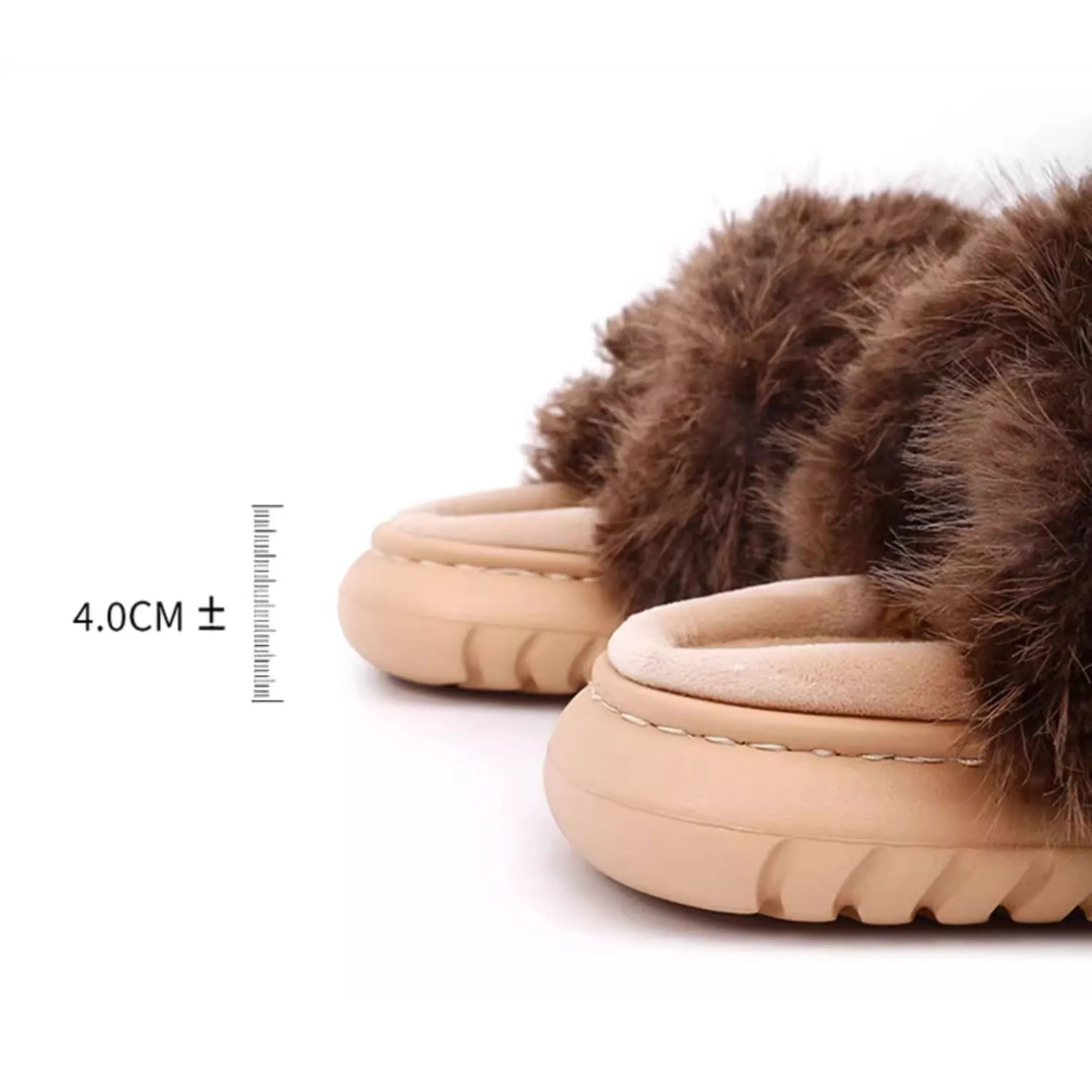 Hedgehog Cute Fluffy Lounge Slippers
