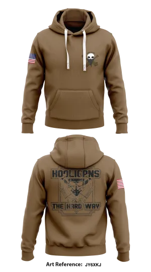 HHB 2nd Battalion 8th Field Artillery Regiment Core Men's Hooded Performance Sweatshirt - jy6XKJ
