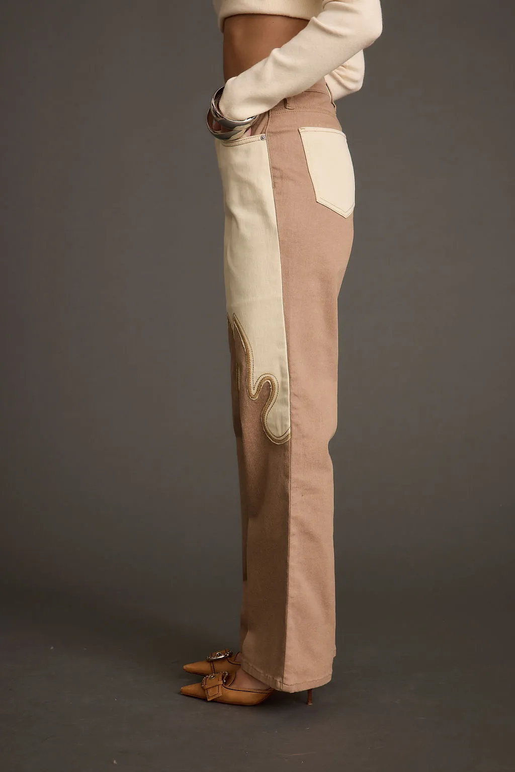 High Noon Two Tone Western Pants