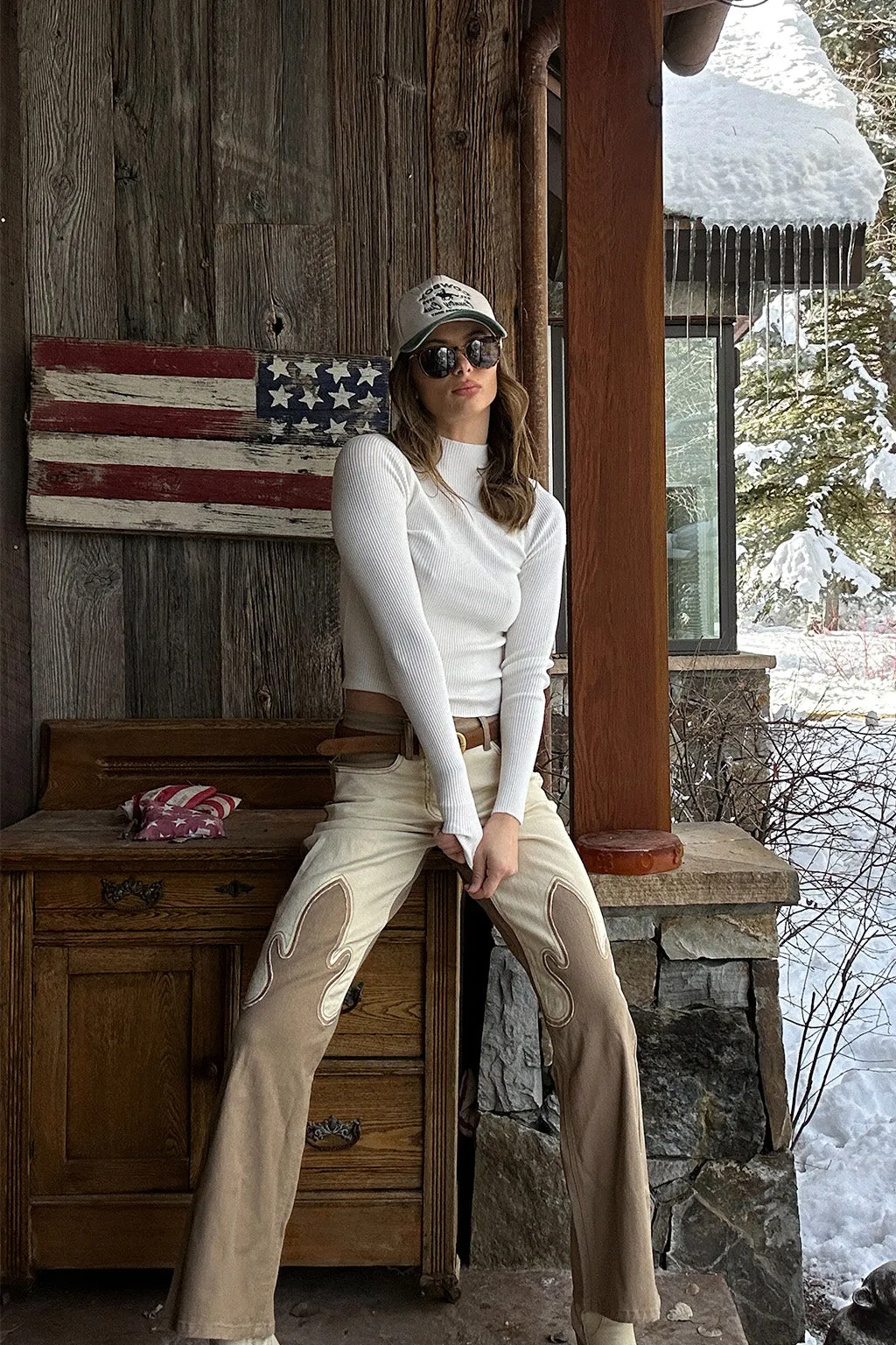 High Noon Two Tone Western Pants