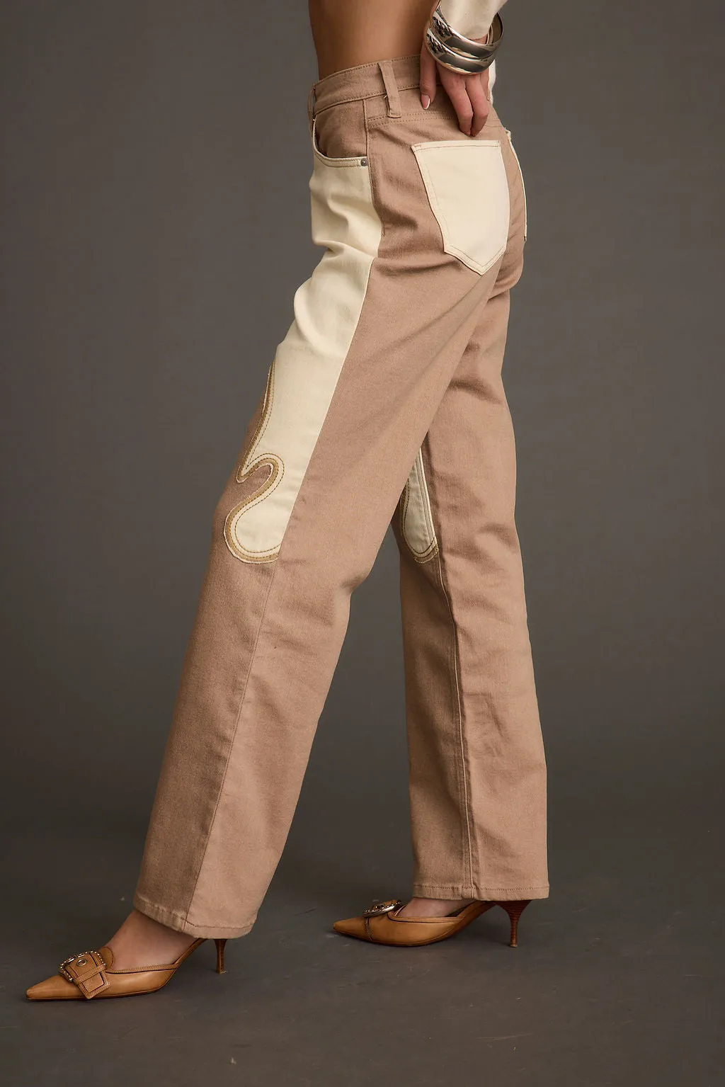 High Noon Two Tone Western Pants