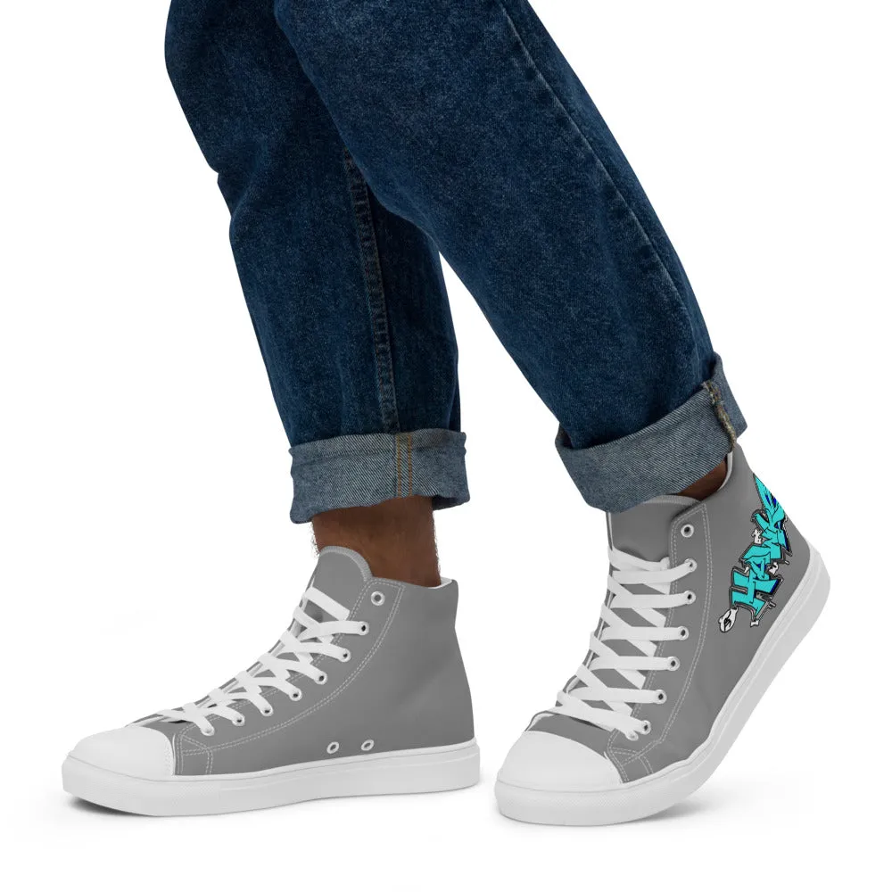 High Top Shoes ~ Jr Hawks Graffiti Canvas