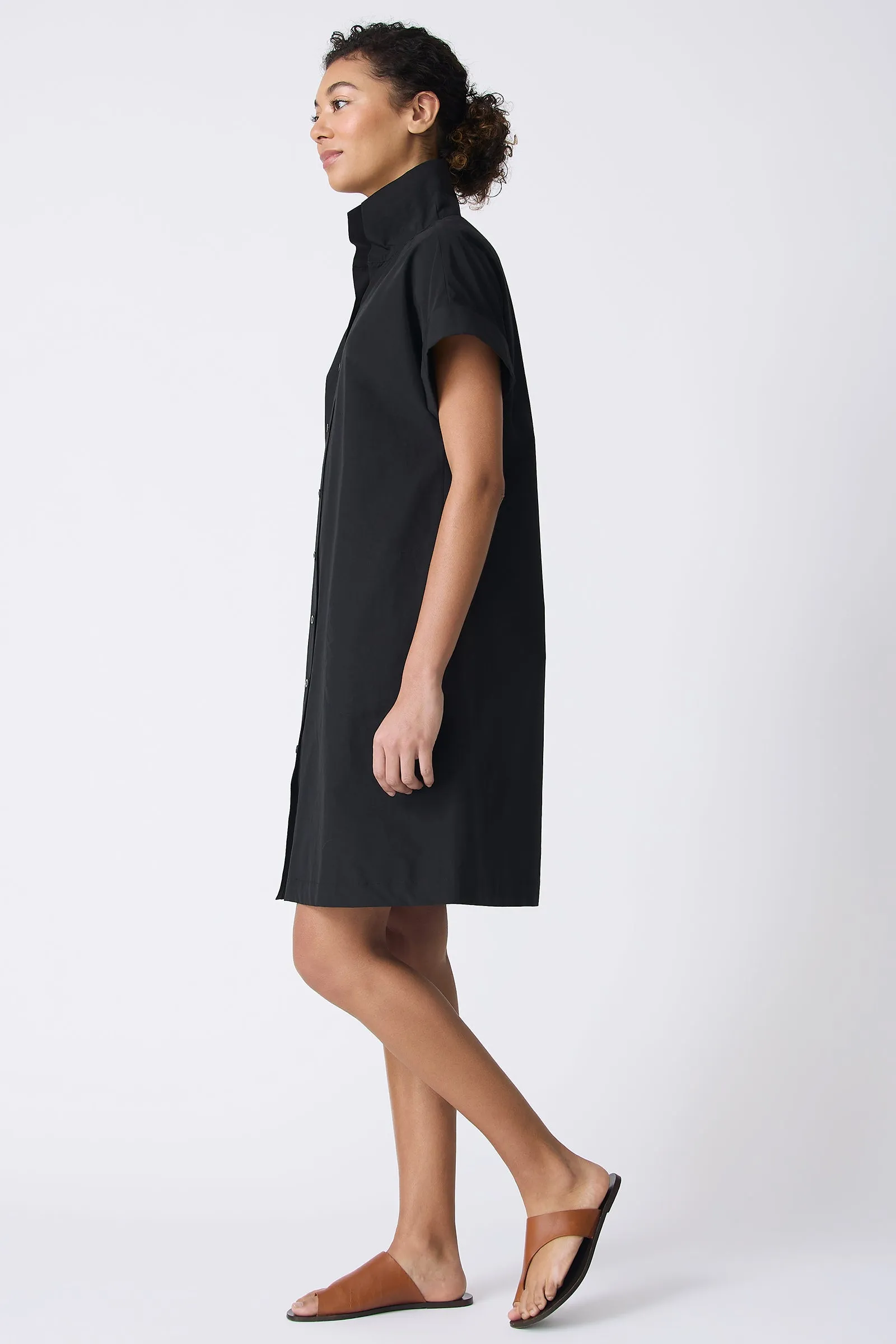 Holly Kimono Dress - Black