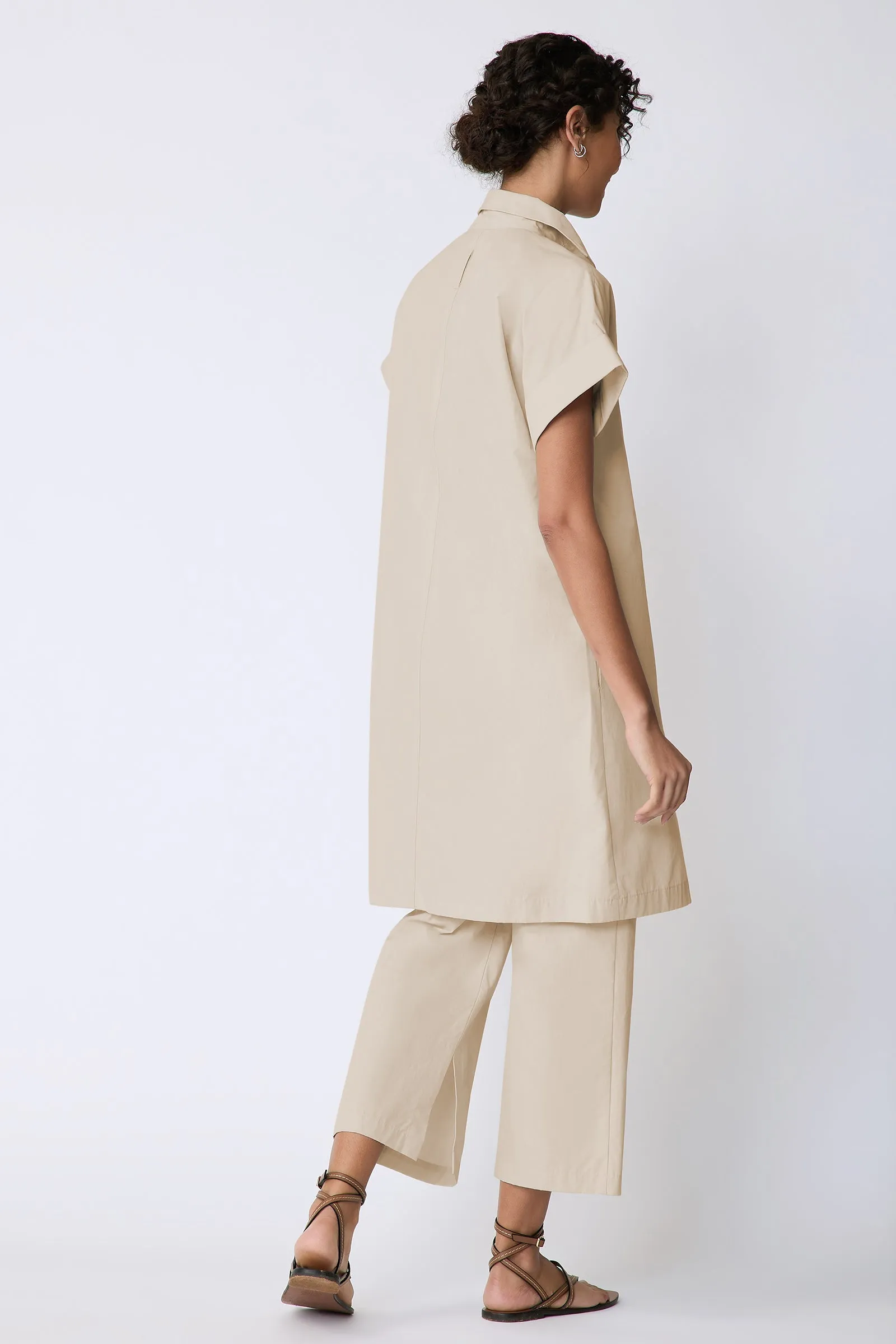 Holly Kimono Dress - Sand