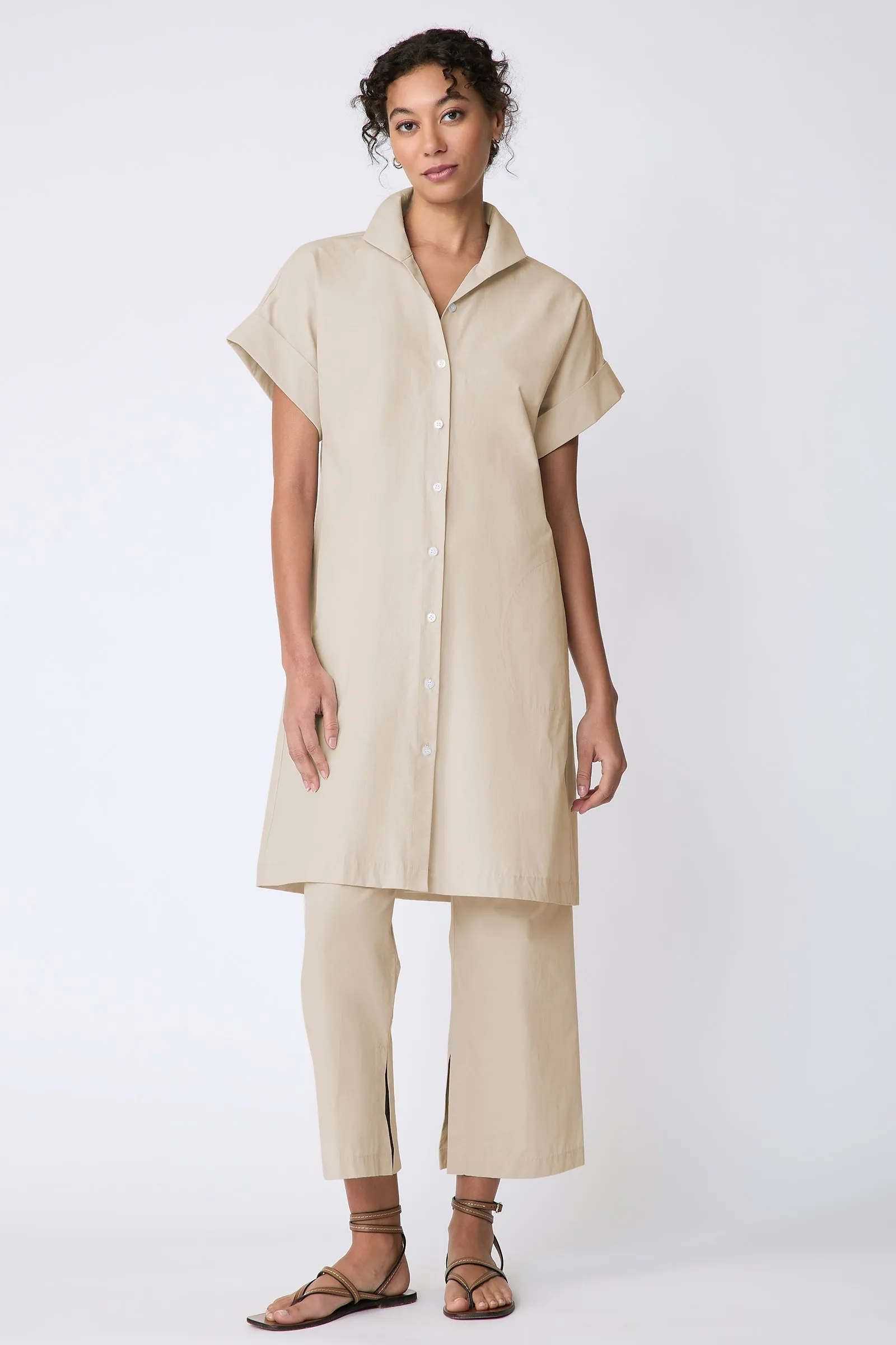 Holly Kimono Dress - Sand