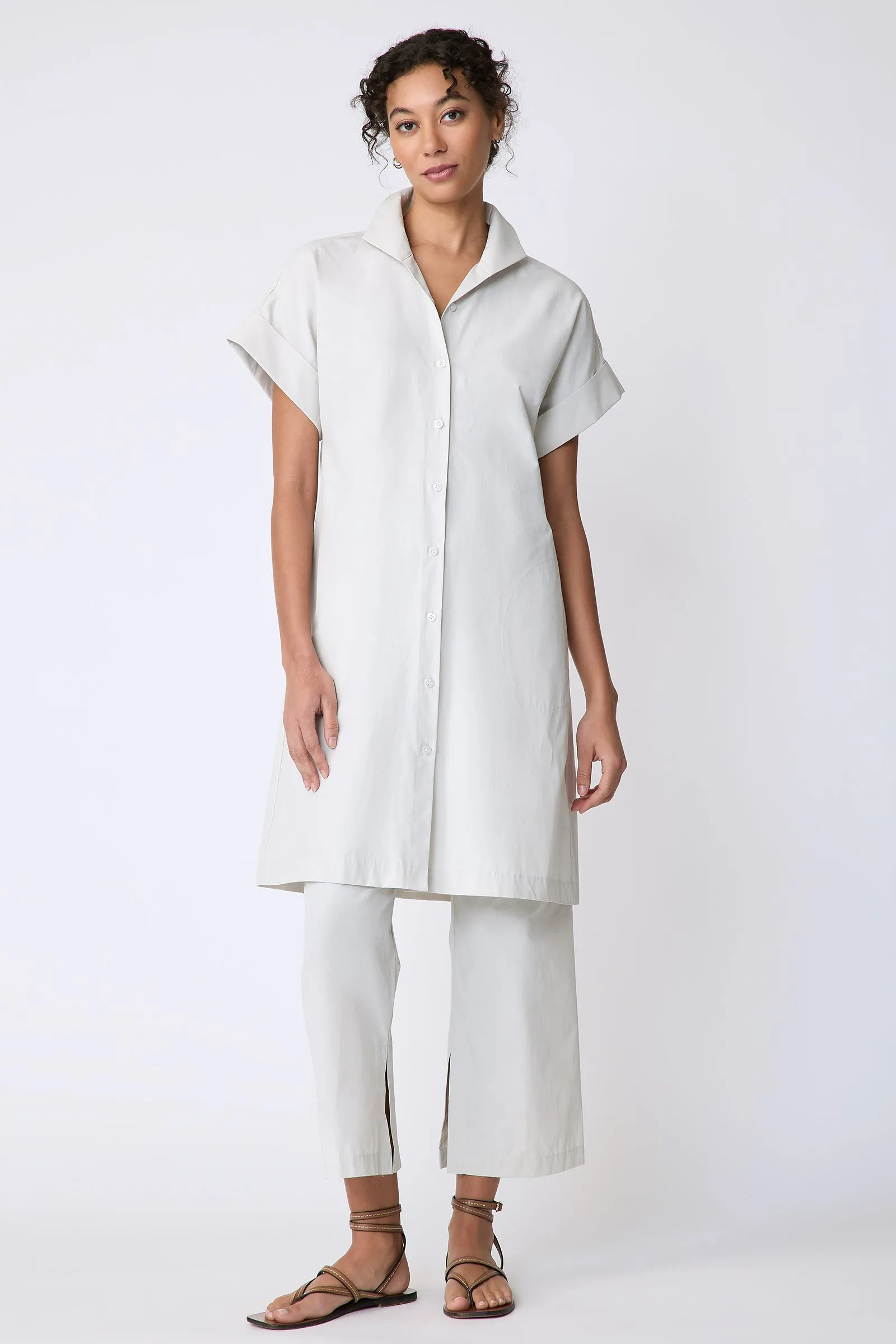 Holly Kimono Dress - Stone