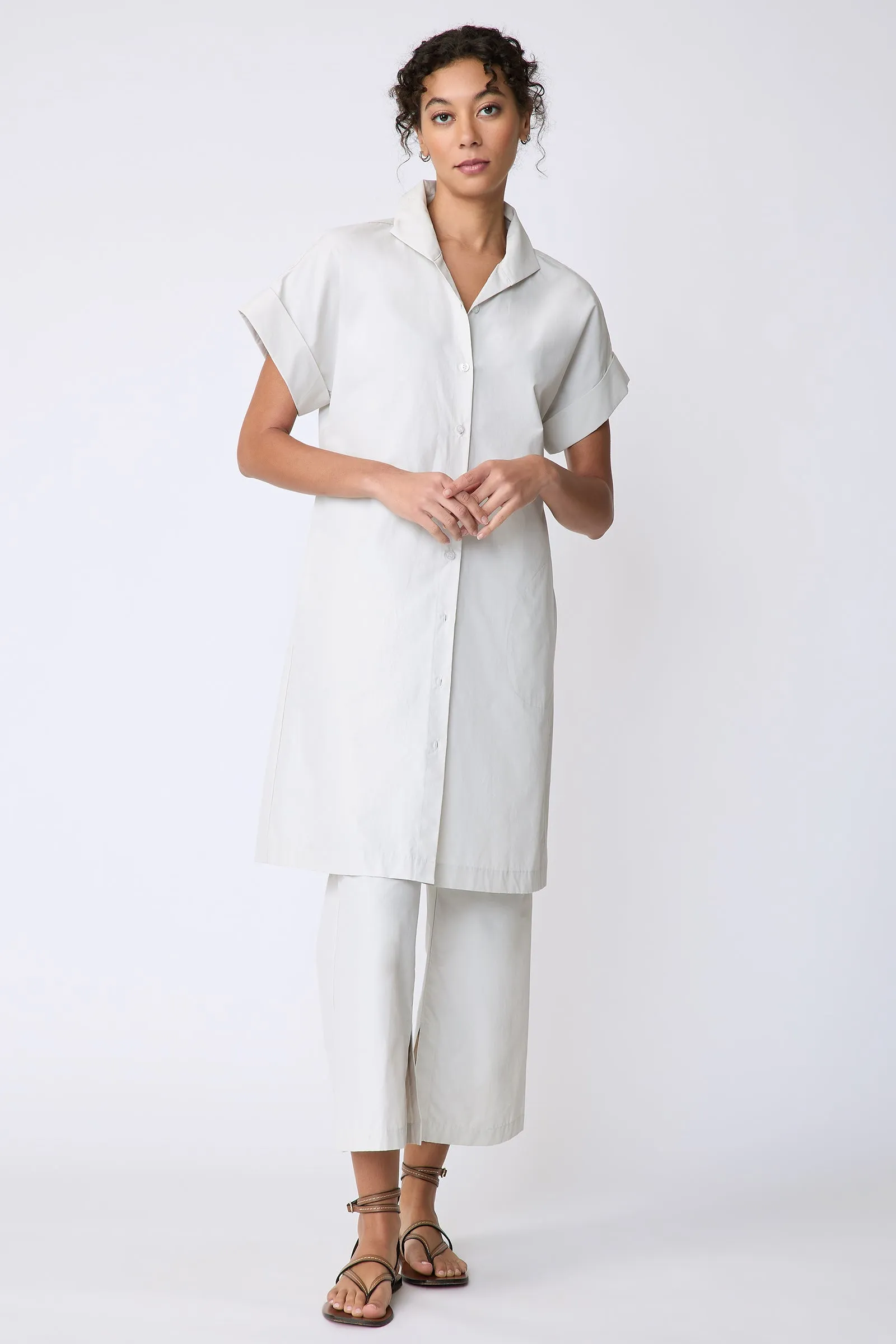 Holly Kimono Dress - Stone