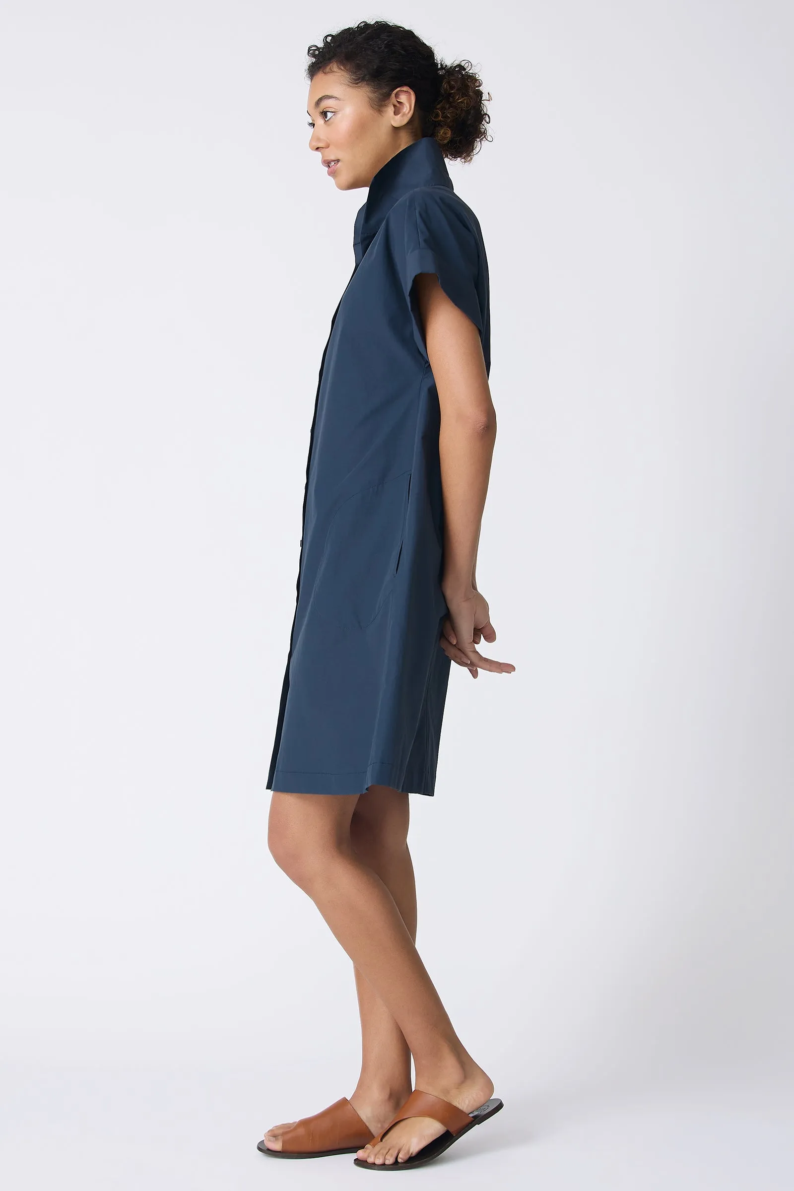 Holly Kimono Dress - Summer Navy