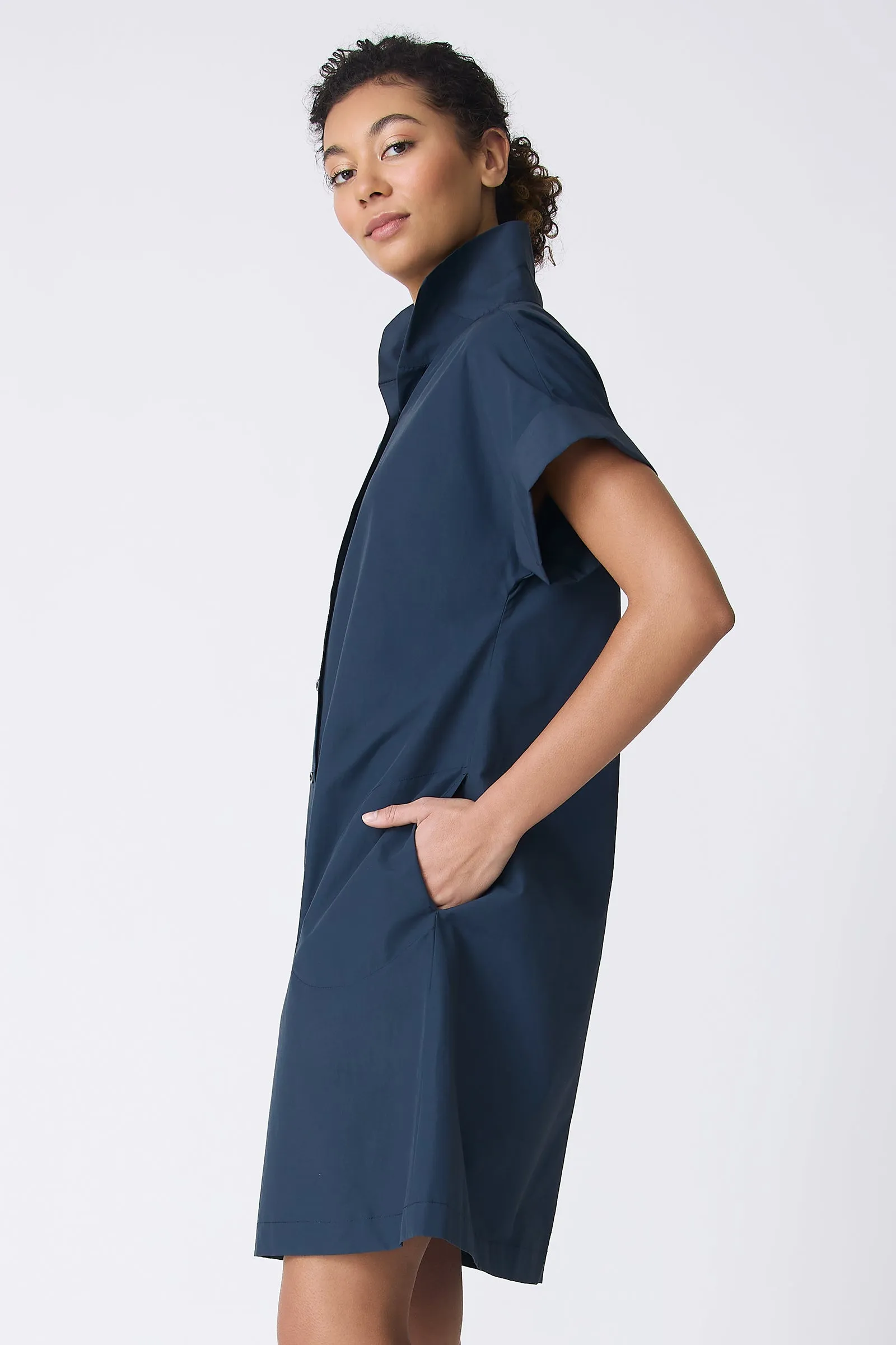 Holly Kimono Dress - Summer Navy