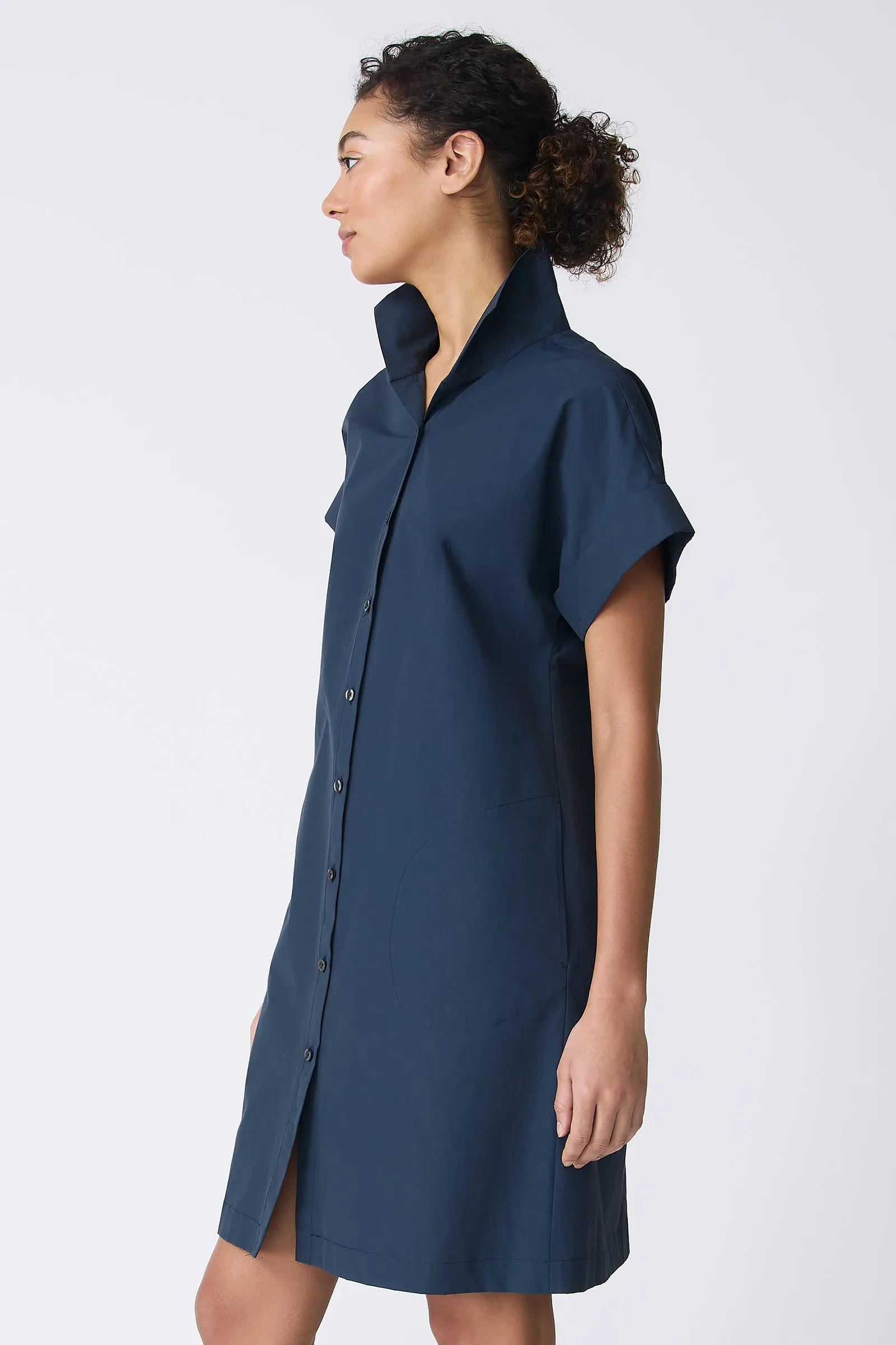 Holly Kimono Dress - Summer Navy