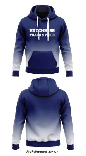 Hotchkiss Track & Field Store 1  Core Men's Hooded Performance Sweatshirt - JuKy77