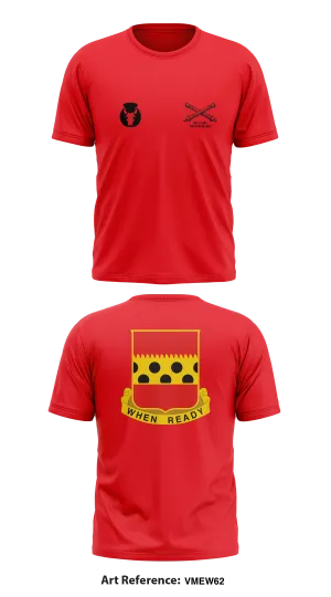 HQ 1-194 Field Artillery Store 1 Core Men's SS Performance Tee - C8sUwS
