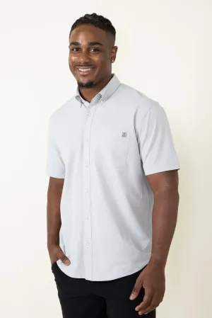 Huk Fishing Kona Button Down Shirt for Men in Grey | H1500154-034