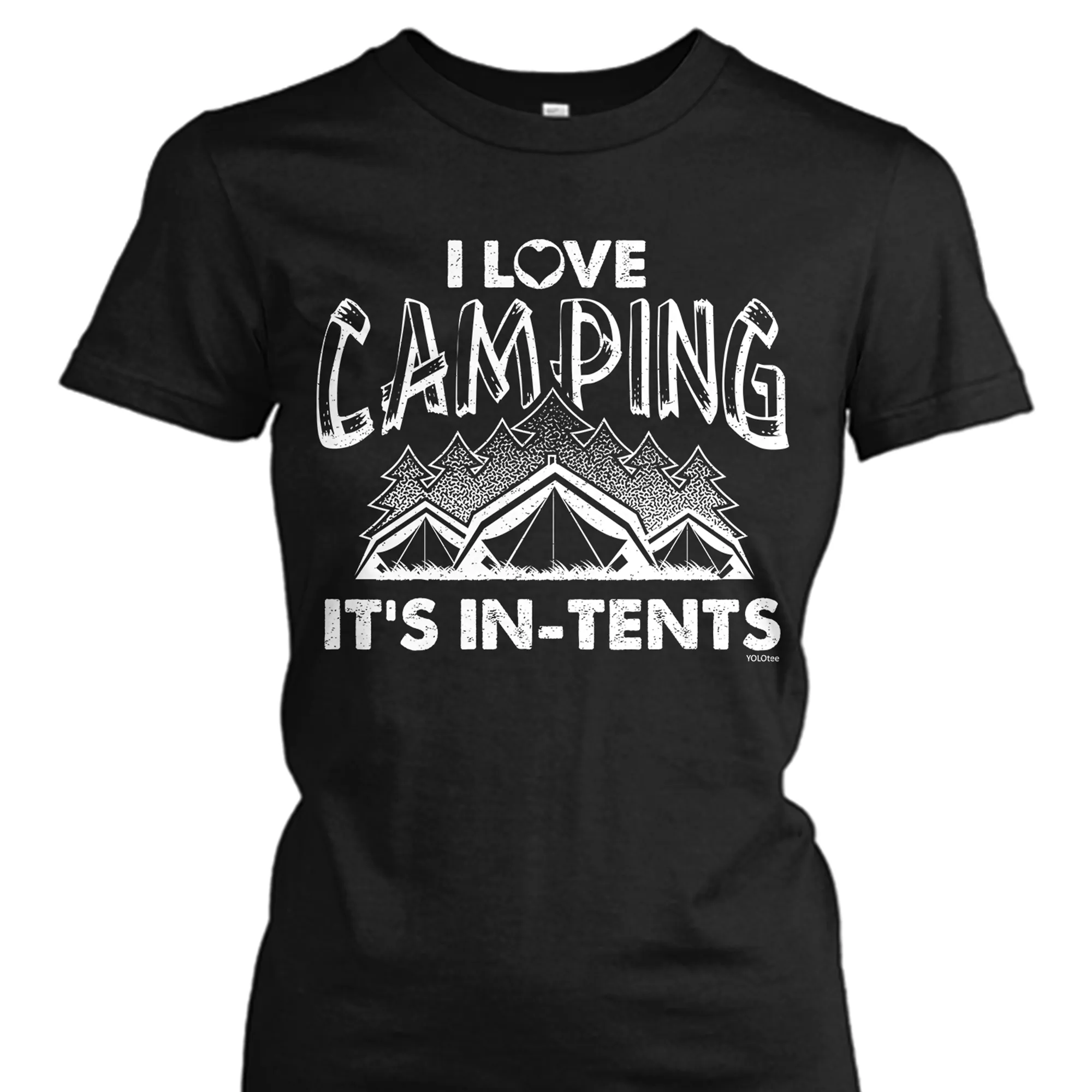 I Love Camping It's In-Tents (Trees) Shirt