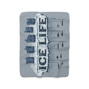 Ice Life Sherpa Fleece Blanket
