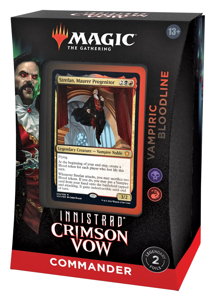 INNISTRAD: CRIMSON VOW COMMANDER  Decks