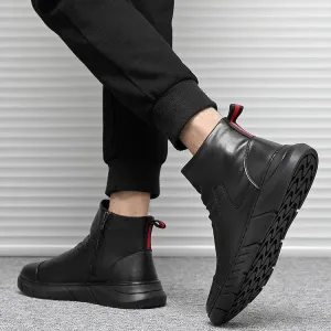 Italian Handmade Zipper Vinthentic Boots
