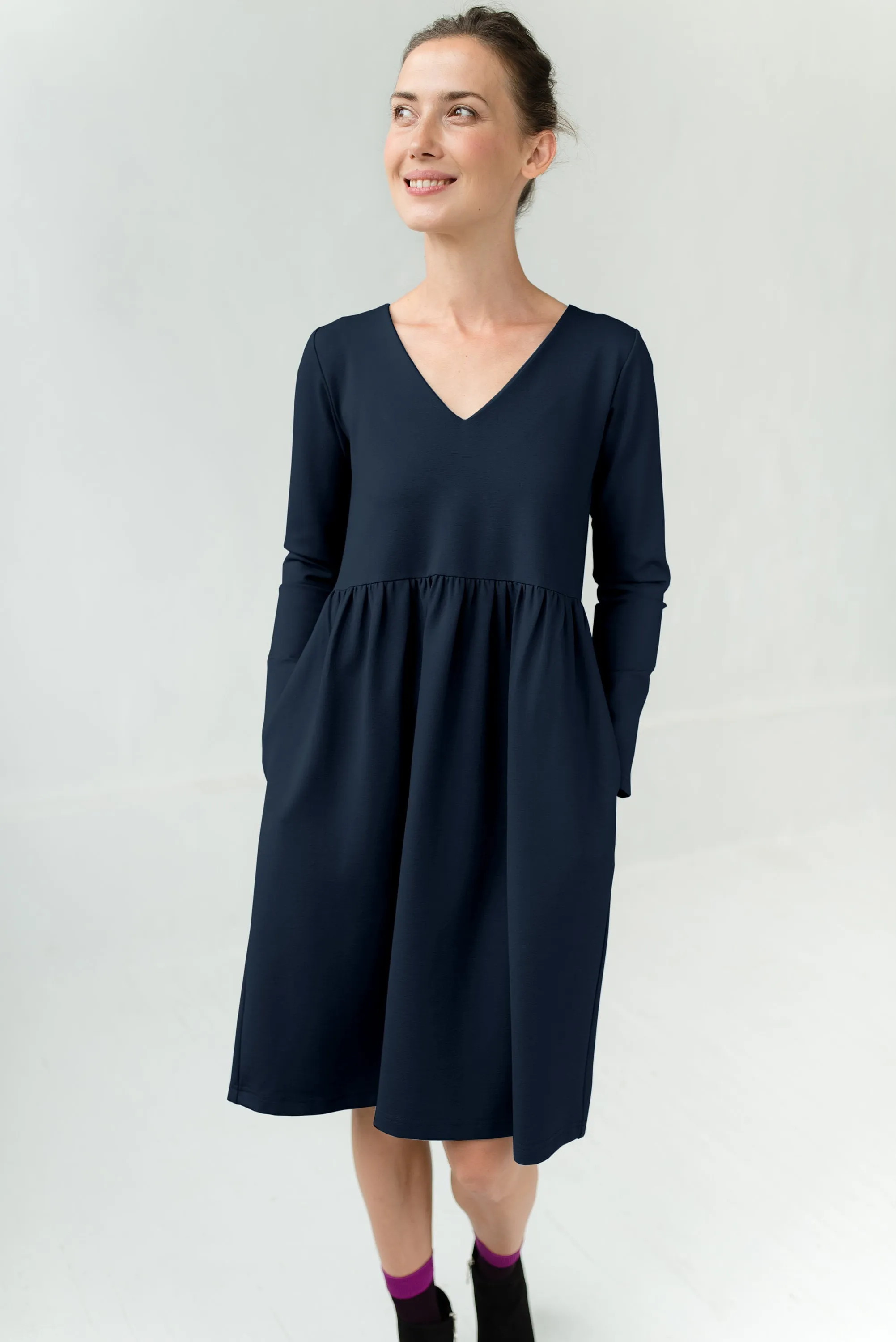 Italian Punto dress SUNSHINE