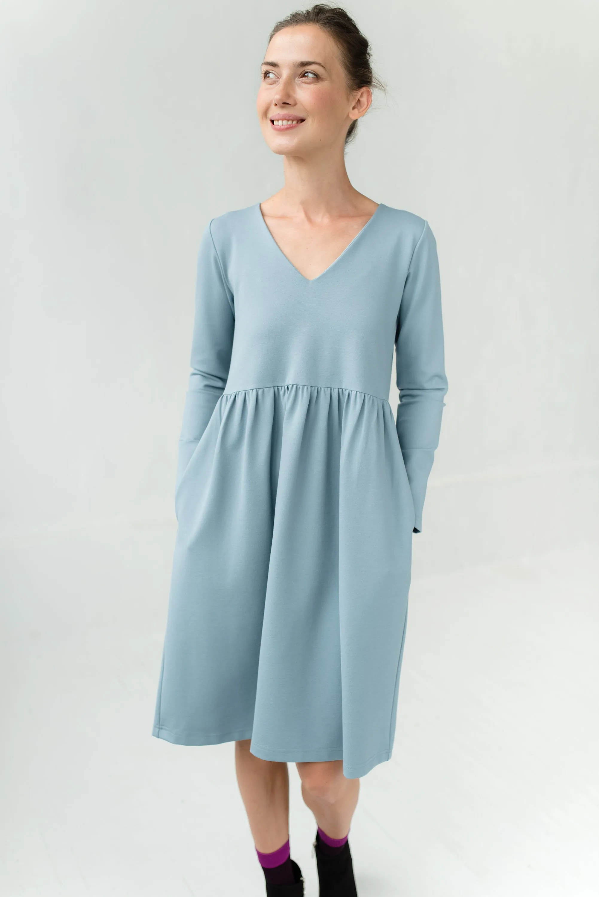 Italian Punto dress SUNSHINE