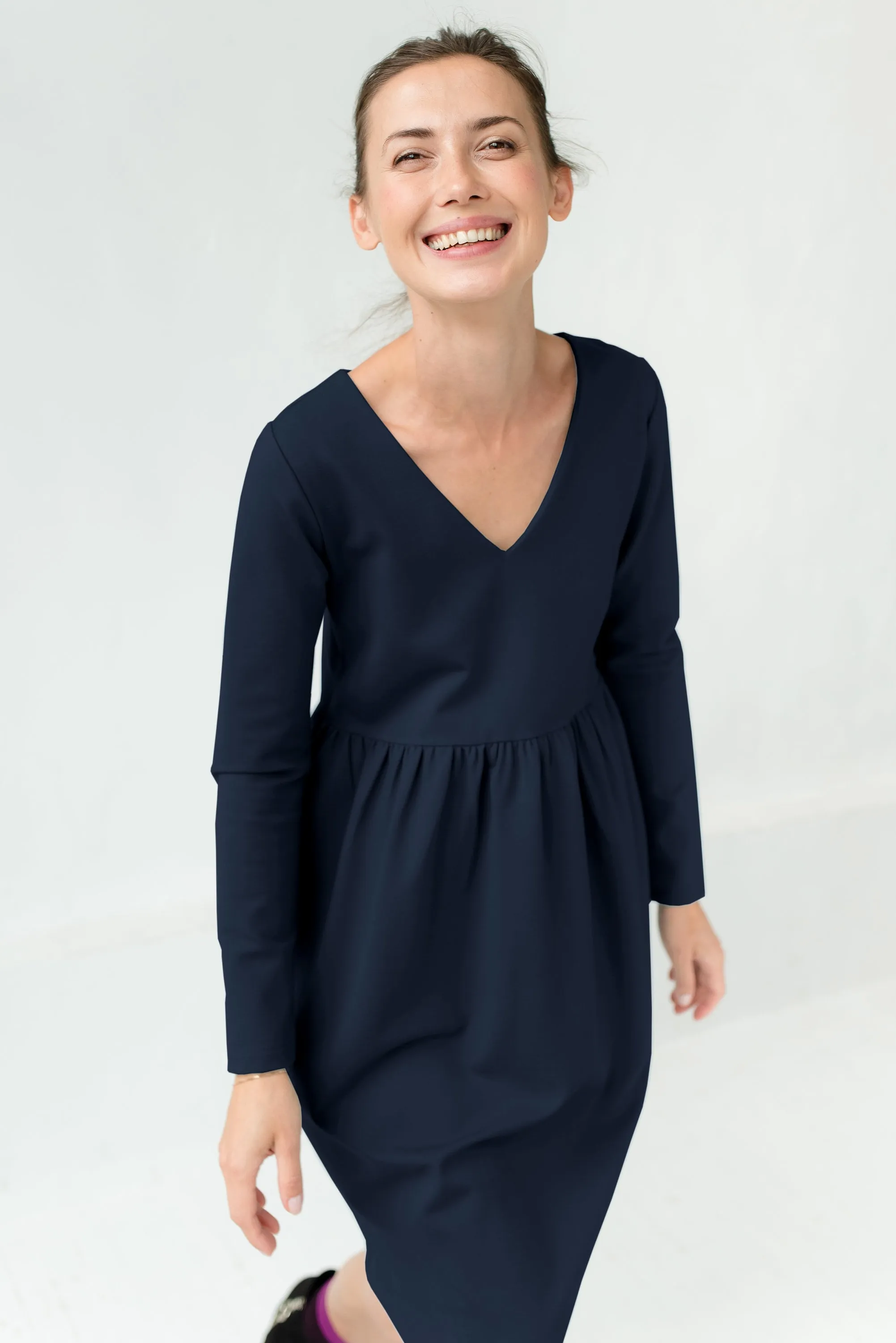 Italian Punto dress SUNSHINE