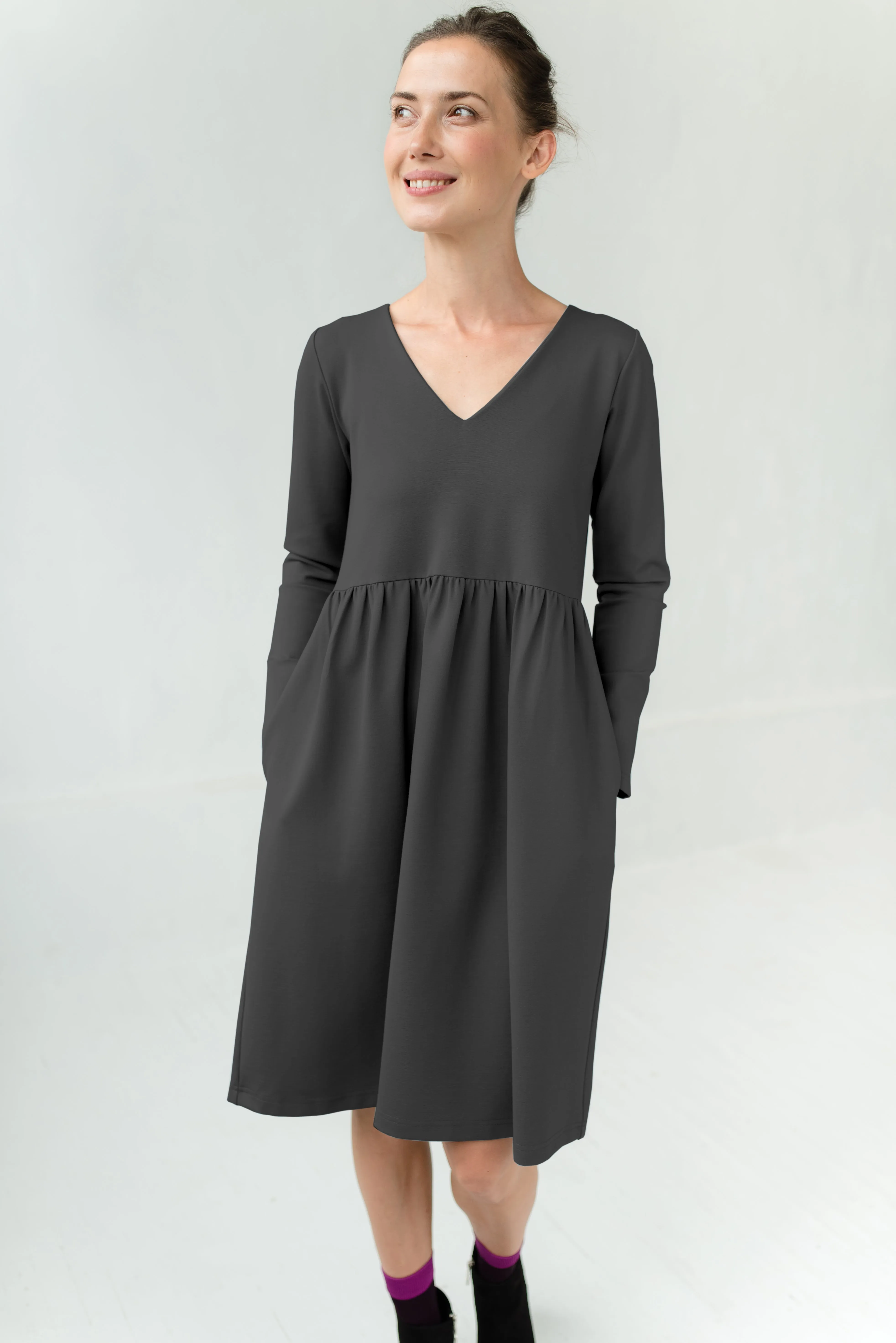 Italian Punto dress SUNSHINE