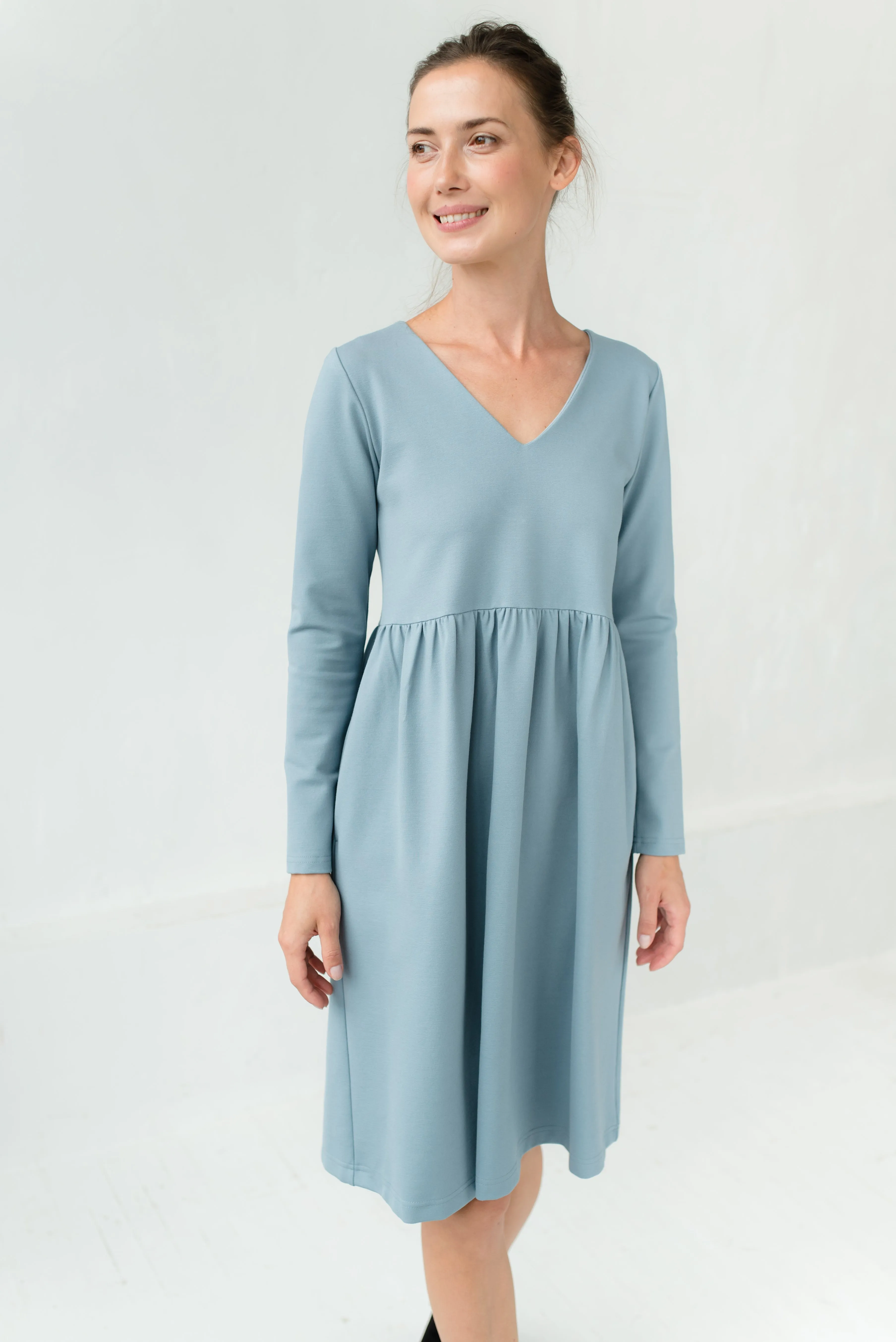 Italian Punto dress SUNSHINE