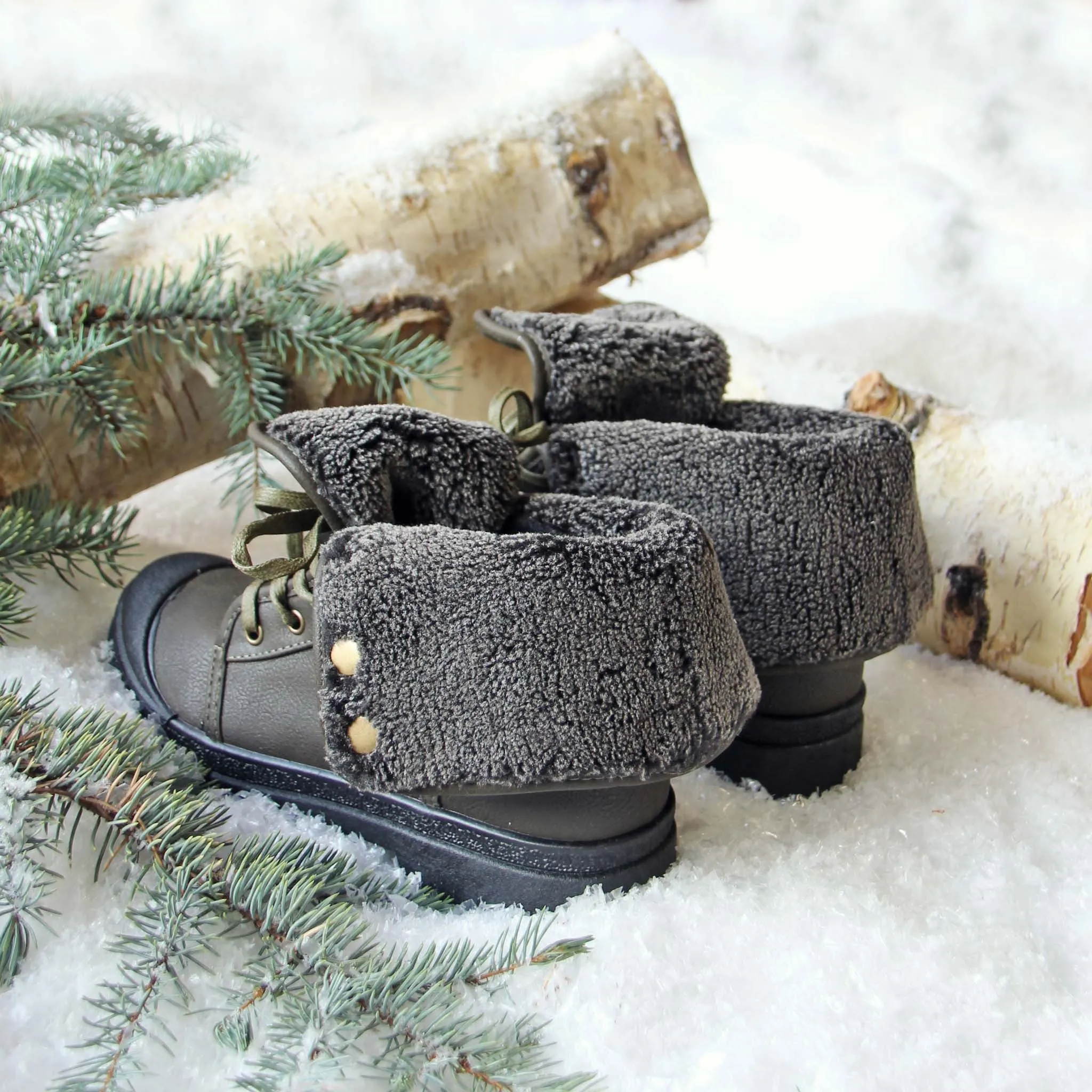 Jack Frost Booties in Sage