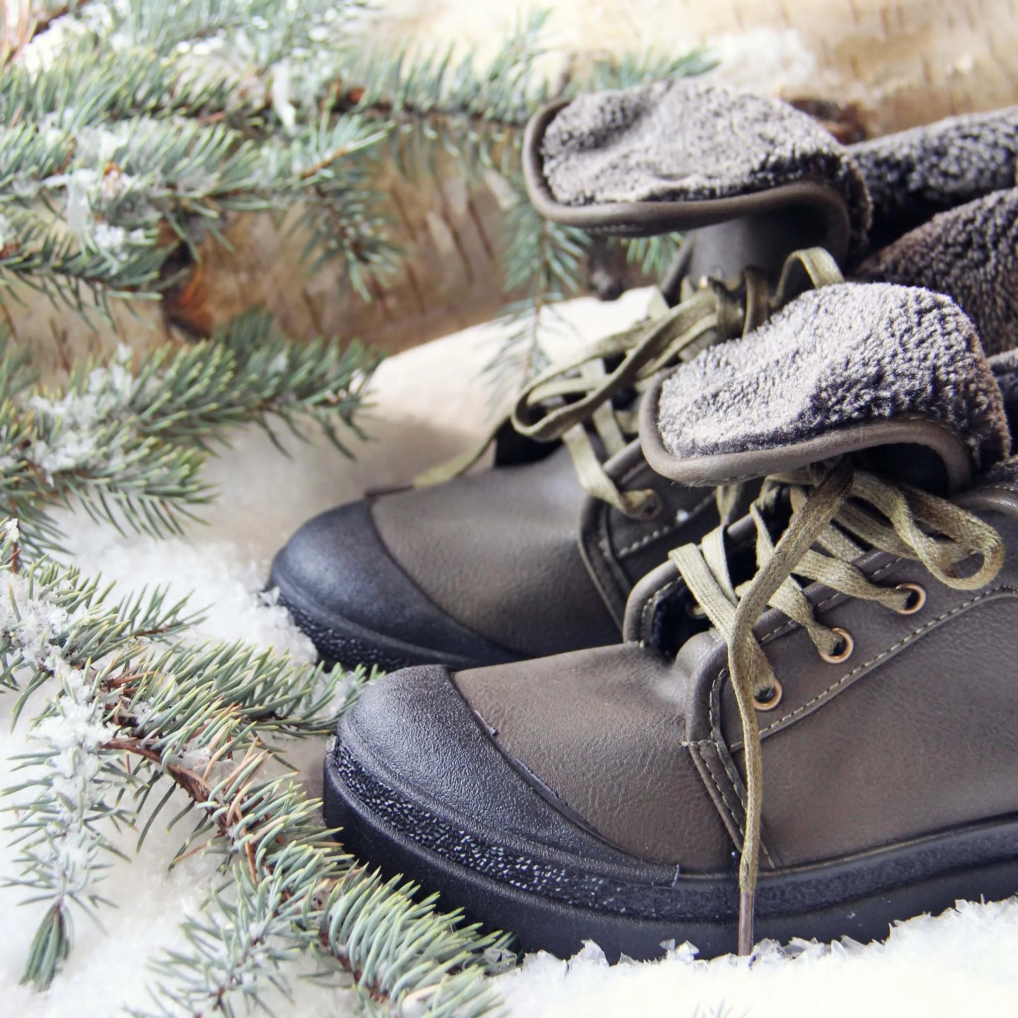 Jack Frost Booties in Sage