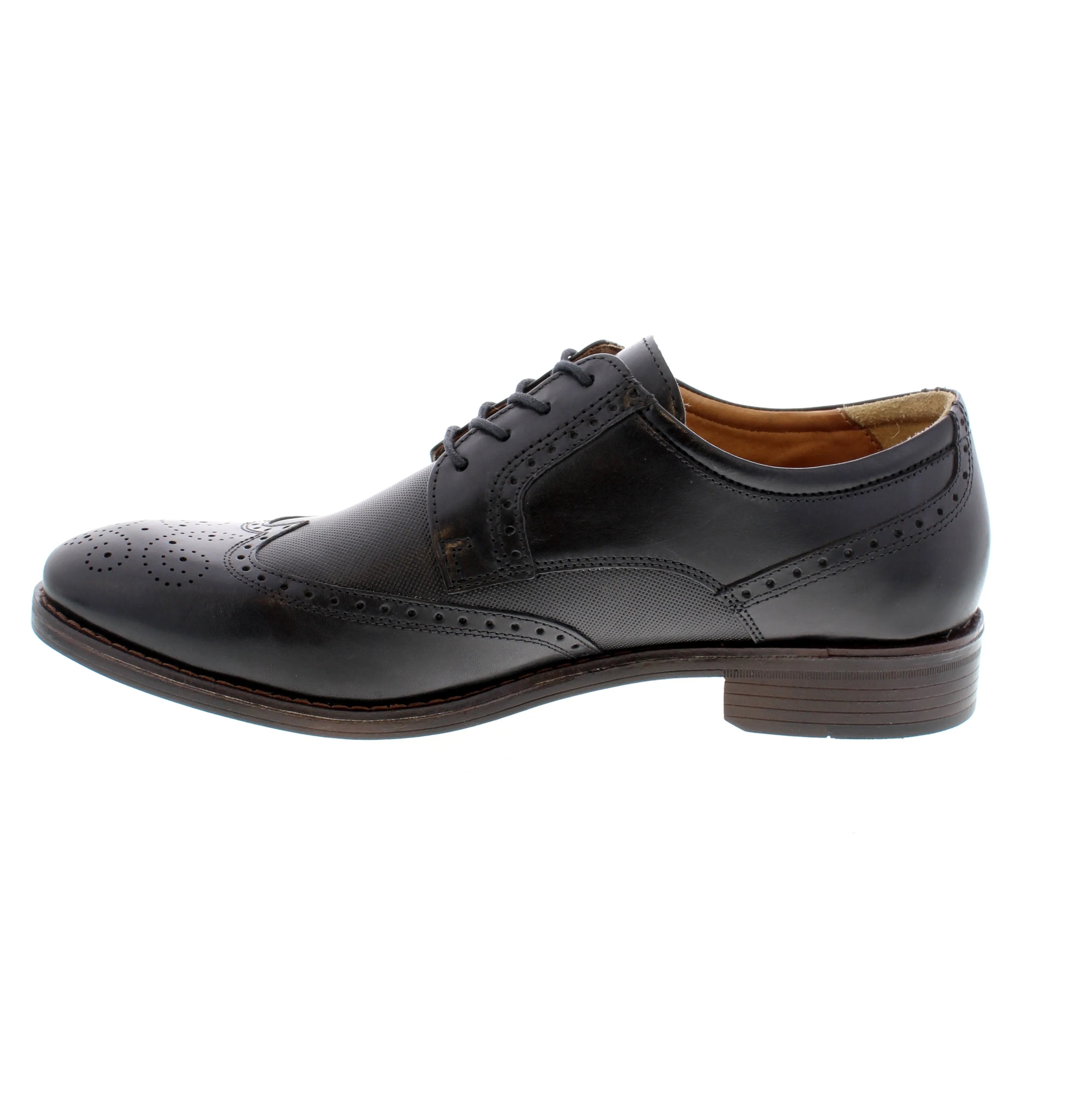Johnston & Murphy Lewis Embossed - Black