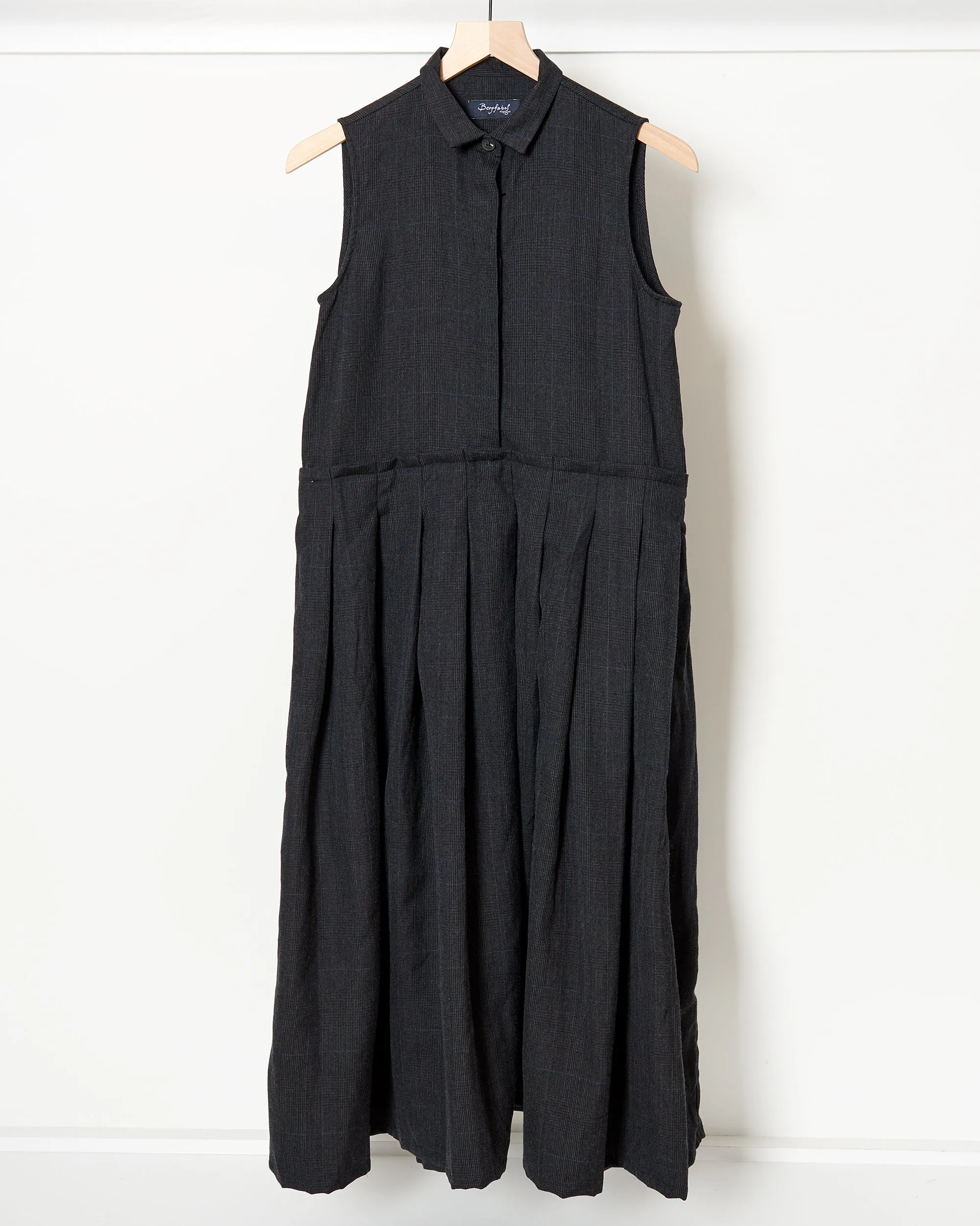 Katherine Dress Charcoal Check