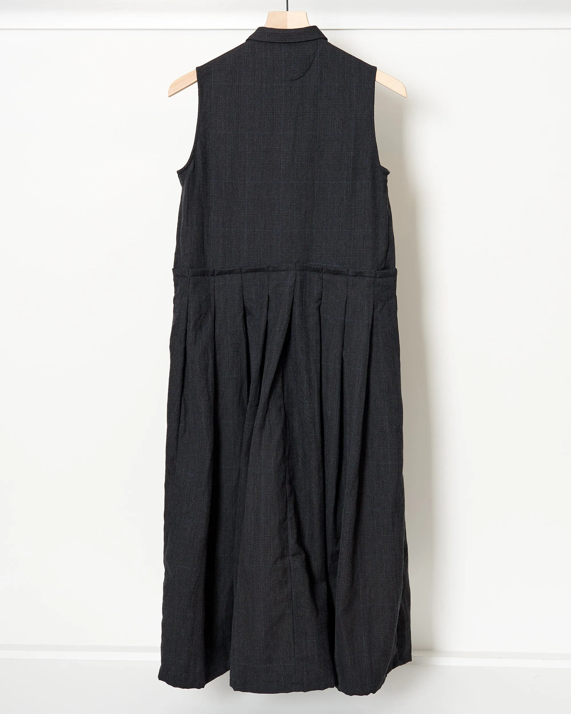 Katherine Dress Charcoal Check