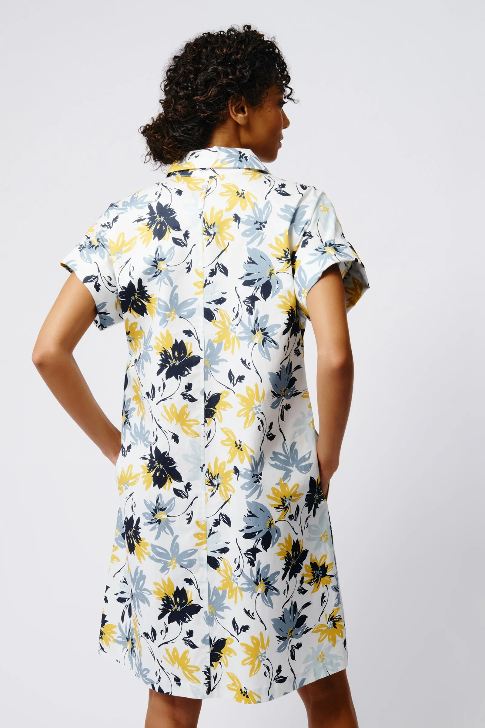 Kimono Dress - Seafoam Floral