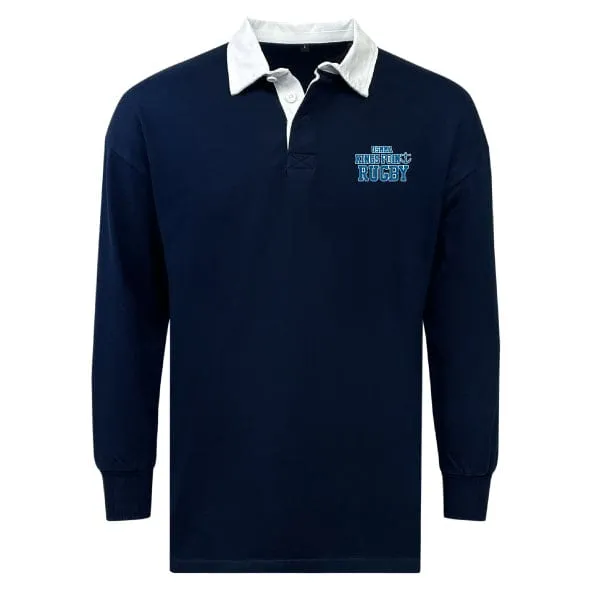 King's Point Rugby Classic Long Sleeve Solid Rugby Jersey