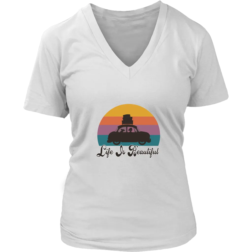Life is Beautiful T-shirt, Positive Gift, Life is Beautiful Shirt,