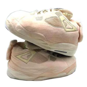 Light Brown Cotton Slippers – Cozy and Warm Indoor Comfort