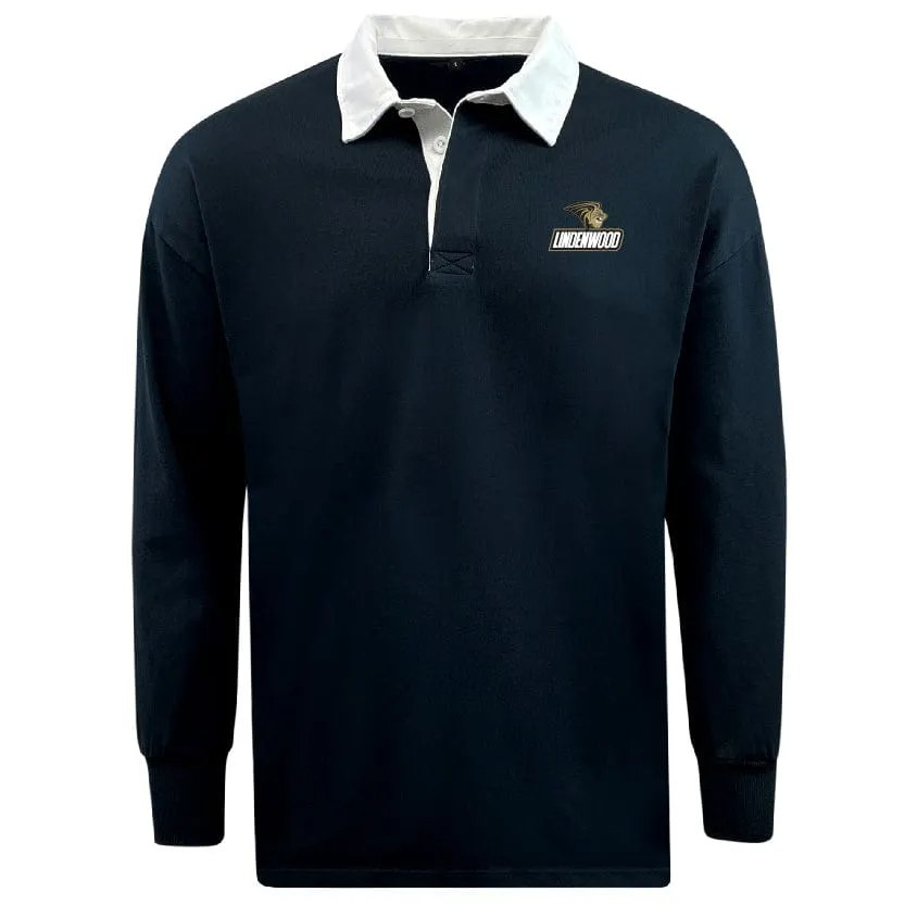 Lindenwood University Rugby Classic Long Sleeve Solid Rugby Jersey