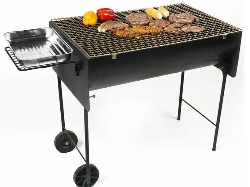 LK'S Big Barrel Braai (M/S) (2,0 mm) (Half Drum size)