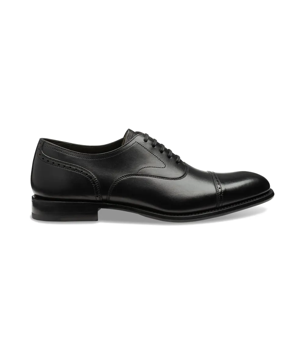 Loake Hughes Shoes - Black Calf
