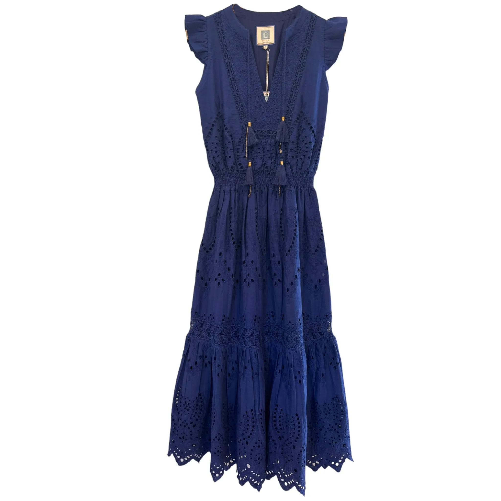Lola Midi Dress Eyelet