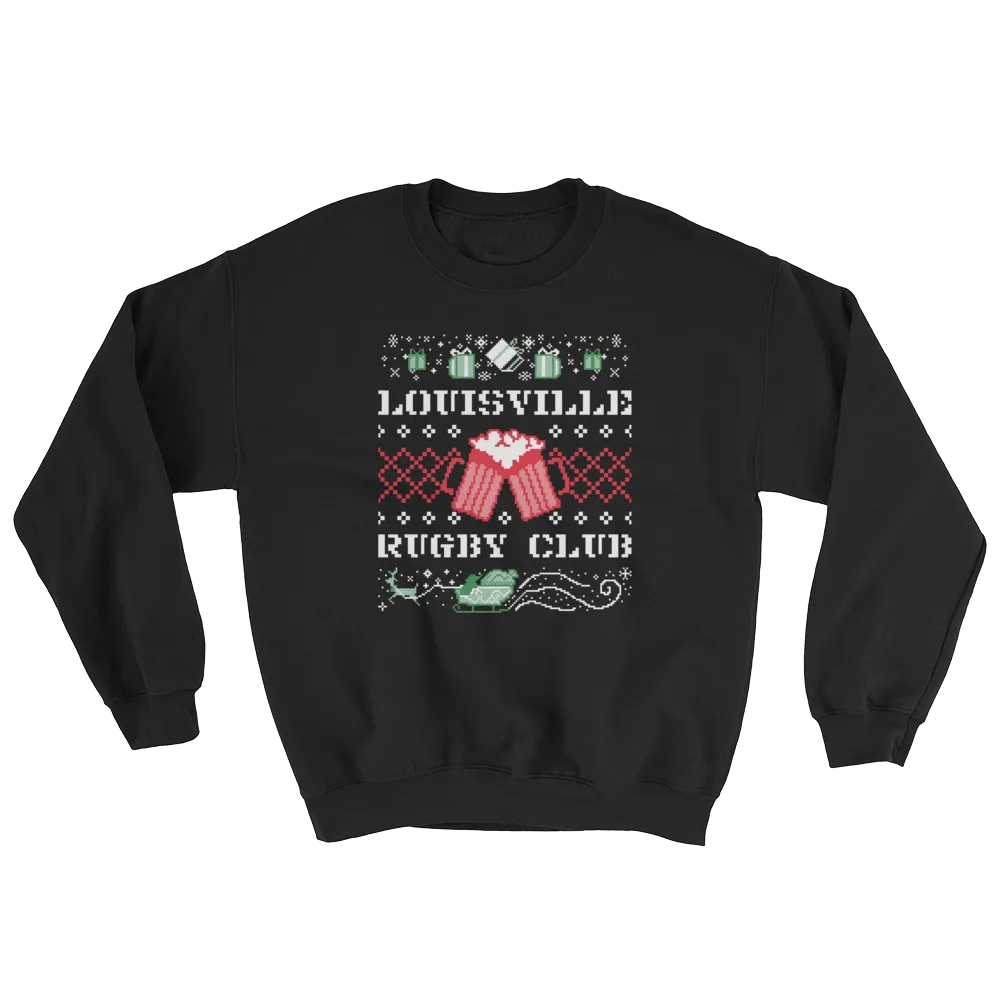 Louisville Rugby Club Ugly Christmas Sweatshirt