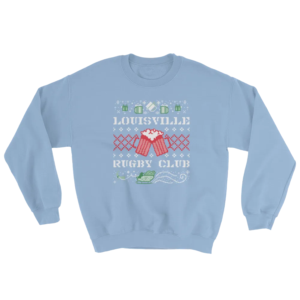 Louisville Rugby Club Ugly Christmas Sweatshirt