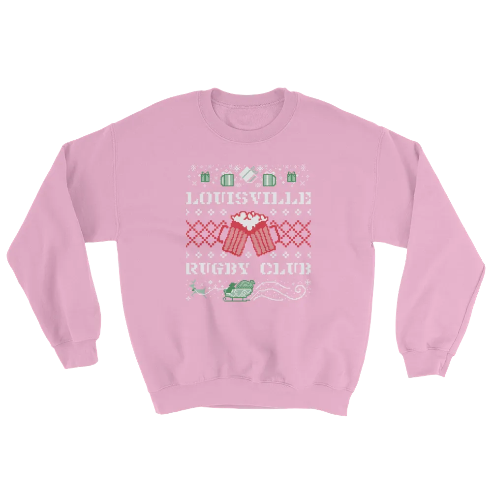 Louisville Rugby Club Ugly Christmas Sweatshirt
